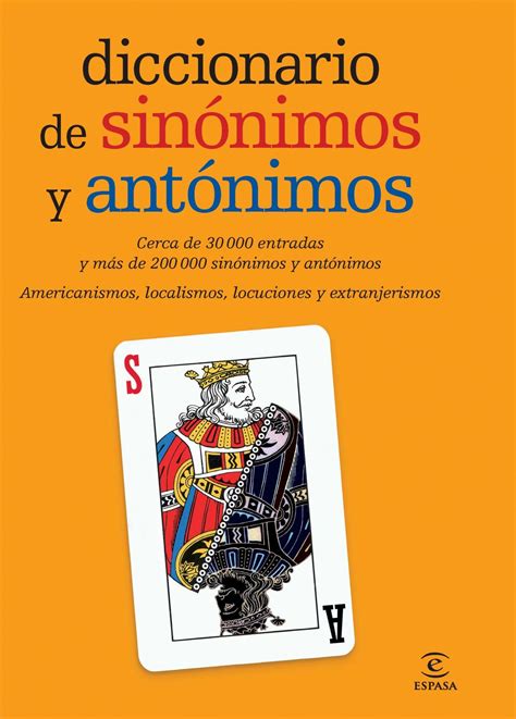 diccionario español de sinonimos